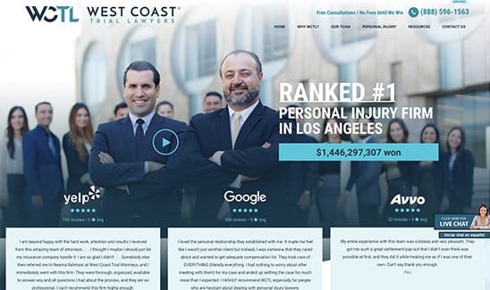 Awards 2017 - West Coast Trial Lawyers
