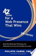 42 Rules for a Web Presence That Wins - Book Cover