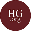 A maroon circle with "HG.org" written in white letters in the center.