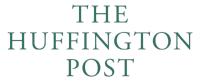 The image displays the logo text "The Huffington Post" in green.
